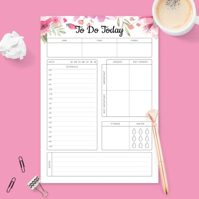 Daily Plan - Download Printable PDF Daily Plan - Download Printable PDF